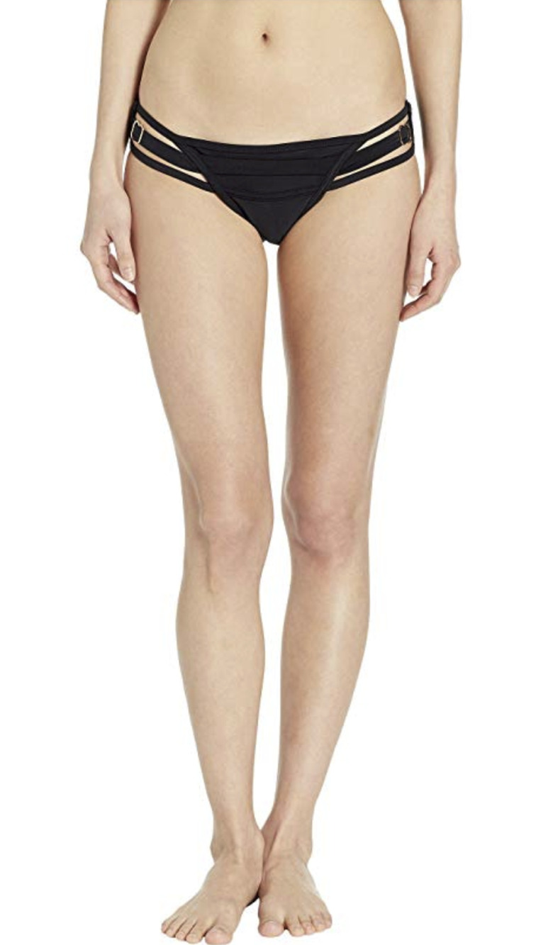 Bluebella Women Caspian Bikini Brief Black Size L(10)